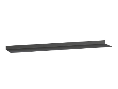 Полка Рокс 120x4 Черный