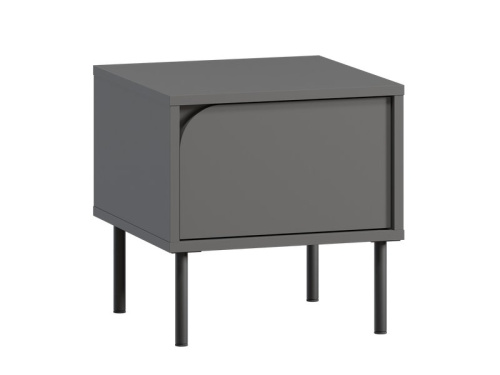 Тумба прикроватная Блест 40x40 Графитовый
