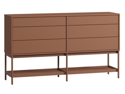 Комод Изи 158x91 Терракотовый