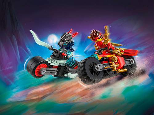 Ninjago 71838 Конструктор Гонка Кая на скоростном мотоцикле