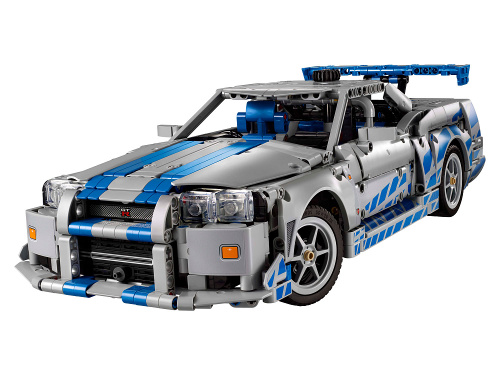 Technic 42210 Конструктор Форсаж 2: Nissan Skyline GT-R (R34)