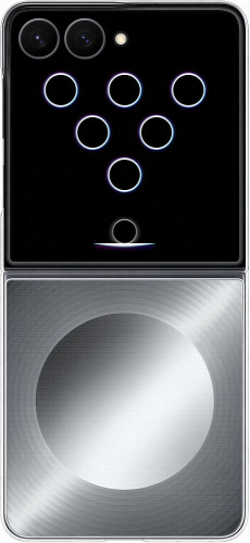 Чехол Samsung Flipsuit Case Samsung Galaxy Z Flip8 серебристый