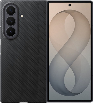 Чехол Samsung Carbon Magnet Case Galaxy Z Fold8 Ultra черный