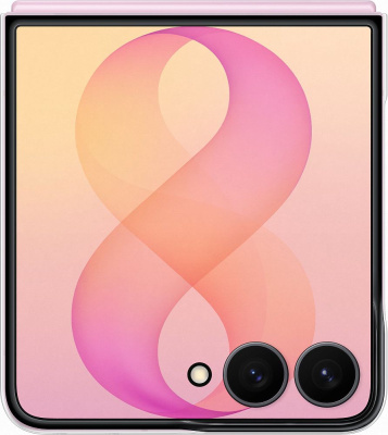 Чехол Samsung Clear Case Galaxy Z Flip8 прозрачный