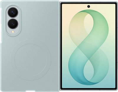 Чехол Samsung Silicone Magnet Case Galaxy Z Fold8 фисташковый