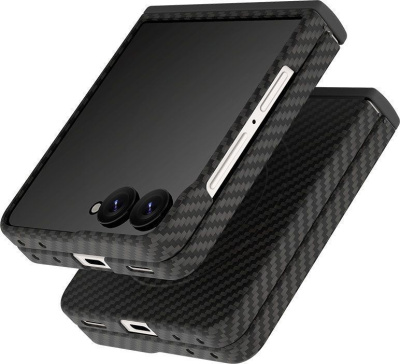 Чехол Araree Aramee 360 M для Galaxy Z Flip8, кеврал черный