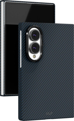 Чехол VLP Kevlar Case для Galaxy Z Fold8, MagSafe темно-синий