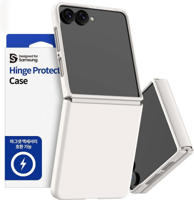 Чехол Araree Aero Flex М для Galaxy Z Flip8 бежевый