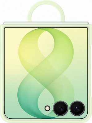 Чехол Samsung Silicone Ring Magnet Case Samsung Galaxy Z Flip8 мятный