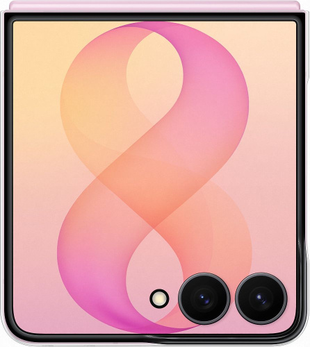 Чехол Samsung Clear Magnet Case Galaxy Z Flip8 прозрачный