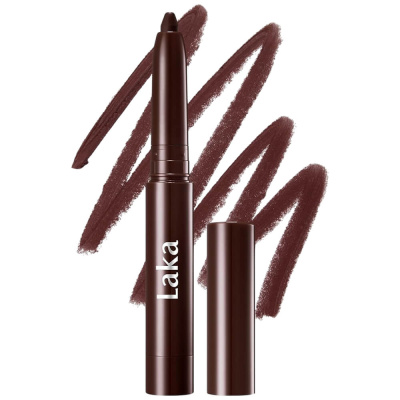 Стойкий кремовый карандаш для губ Laka Lip Liner 08 Burnt Brown