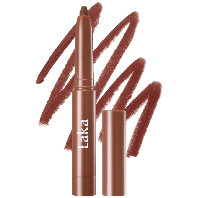 Стойкий кремовый карандаш для губ Laka Lip Liner 07 Espresso Temper