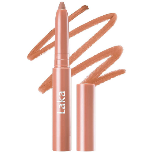 Стойкий кремовый карандаш для губ Laka Lip Liner 01 Bare Memory
