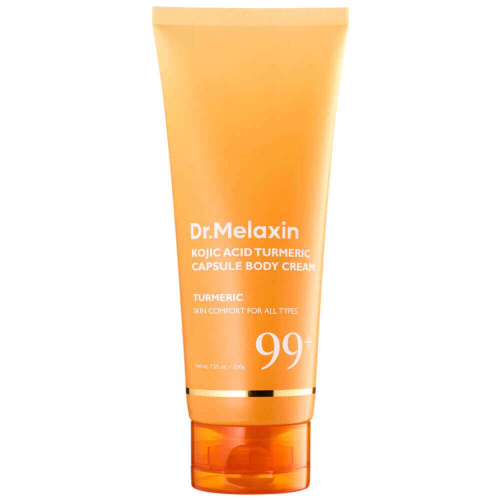 Капсульный крем для тела с койевой кислотой Dr.Melaxin Kojic Acid Turmeric Capsule Body Cream