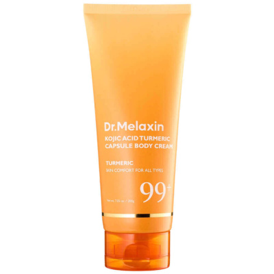 Капсульный крем для тела с койевой кислотой Dr.Melaxin Kojic Acid Turmeric Capsule Body Cream