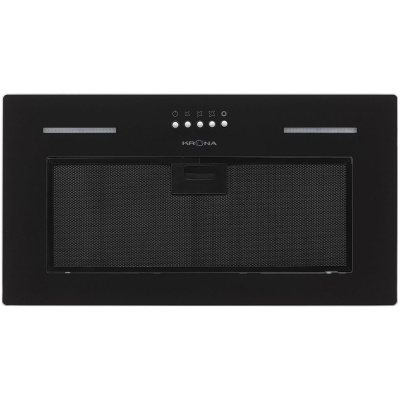 Полновстраиваемая вытяжка KRONA WERMUT 600 DN BLACK PB BF