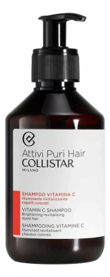 Шампунь для волос восстанавливающий Vitamin C Shampoo Brightening Revitalizing 250мл