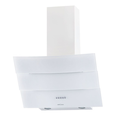 Наклонная вытяжка KRONA INGA 600 white push button