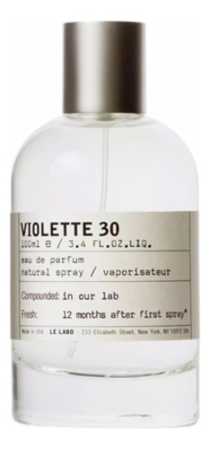Violette 30: парфюмерная вода 100мл уценка