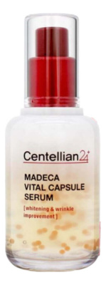Восстанавливающая сыворотка для лица с экстрактом центеллы азиатской Madeca Vital Capsule Serum 50мл