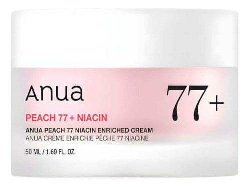 Укрепляющий крем для лица с ниацинамидом Peach 77 Niacin Enriched Cream 50мл