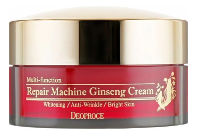 Крем для лица антивозрастной с экстрактом женьшеня Repair Machine Ginseng Cream 100г