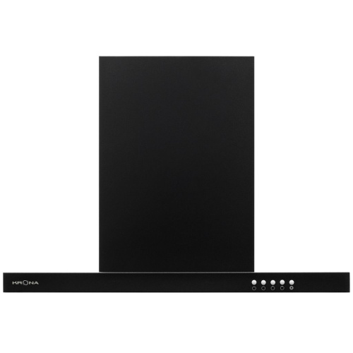 Т-образная вытяжка KRONA RINA 600 black PB