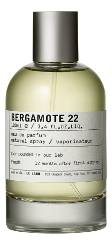 Bergamote 22: парфюмерная вода 100мл уценка