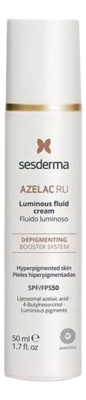 Эмульсия для сияния кожи лица Azelac Ru Fluido Luminoso SPF50 50мл