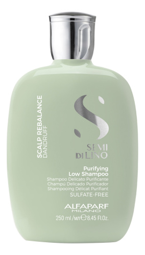 Очищающий шампунь для кожи головы Semi Di Lino Scalp Rebalance Dandruff Purifying Low Shampoo 250мл: Шампунь 250мл