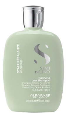 Очищающий шампунь для кожи головы Semi Di Lino Scalp Rebalance Dandruff Purifying Low Shampoo 250мл: Шампунь 250мл