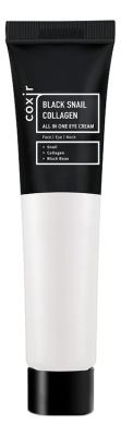 Крем для лица и кожи вокруг глаз Black Snail Collagen All In One Eye Cream 30мл