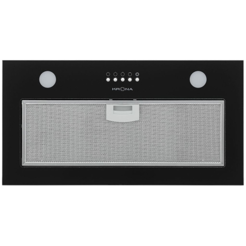 Полновстраиваемая вытяжка KRONA LUISA 600 GLASS BLACK PB