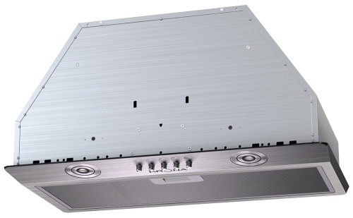 Полновстраиваемая вытяжка KRONA RUNA 600 inox PB