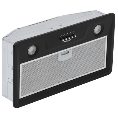 Полновстраиваемая вытяжка KRONA ELISA 600 BLACK PB