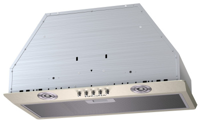 Полновстраиваемая вытяжка KRONA RUNA 600 ivory PB