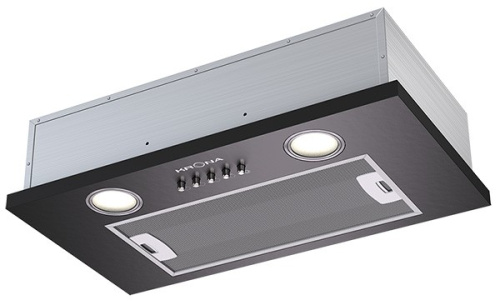 Полновстраиваемая вытяжка KRONA SELINA 600 black PB