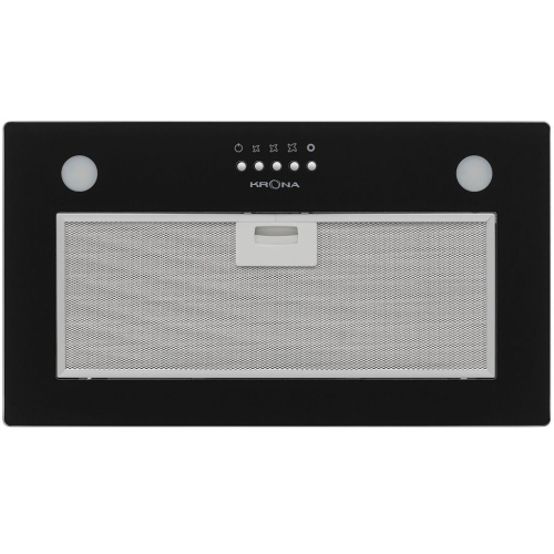 Полновстраиваемая вытяжка KRONA ARVEN 500 BLACK PB