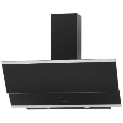 Наклонная вытяжка KRONA IRIDA 900 black sensor