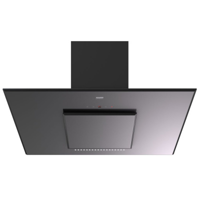 Наклонная вытяжка LINA 900 BLACK 4P-S