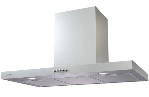 Т-образная вытяжка KRONA Levana 900 inox PB