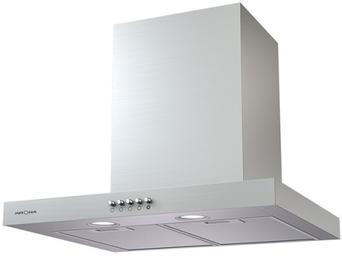 Т-образная вытяжка KRONA Levana 600 inox PB