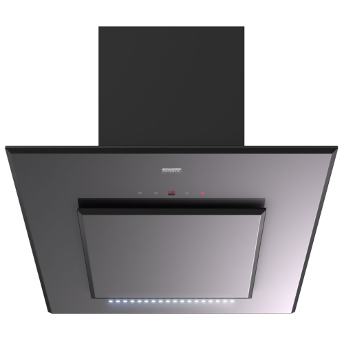 Наклонная вытяжка LINA 600 BLACK 4P-S