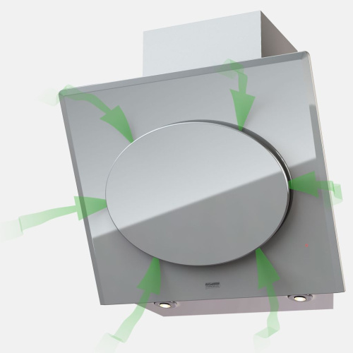 Наклонная вытяжка FUTURO 600 WHITE 3P-S