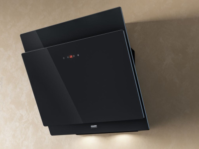 Наклонная вытяжка ANGELICA 600 black sensor