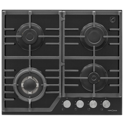 Газовая варочная панель KRONA ARDENTE 60 BL