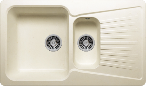 Мойка PLATTE 2B LR W 850*500 PEARL