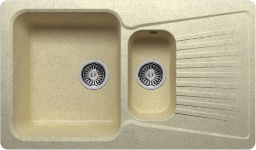 Мойка PLATTE 2B LR W 850*500 OAT