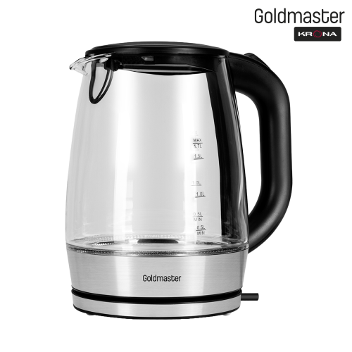 Электрочайник Goldmaster Goksu Glass 1,7L