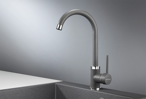 Смеситель KRONA WASSER H265 1 GRAPHITE